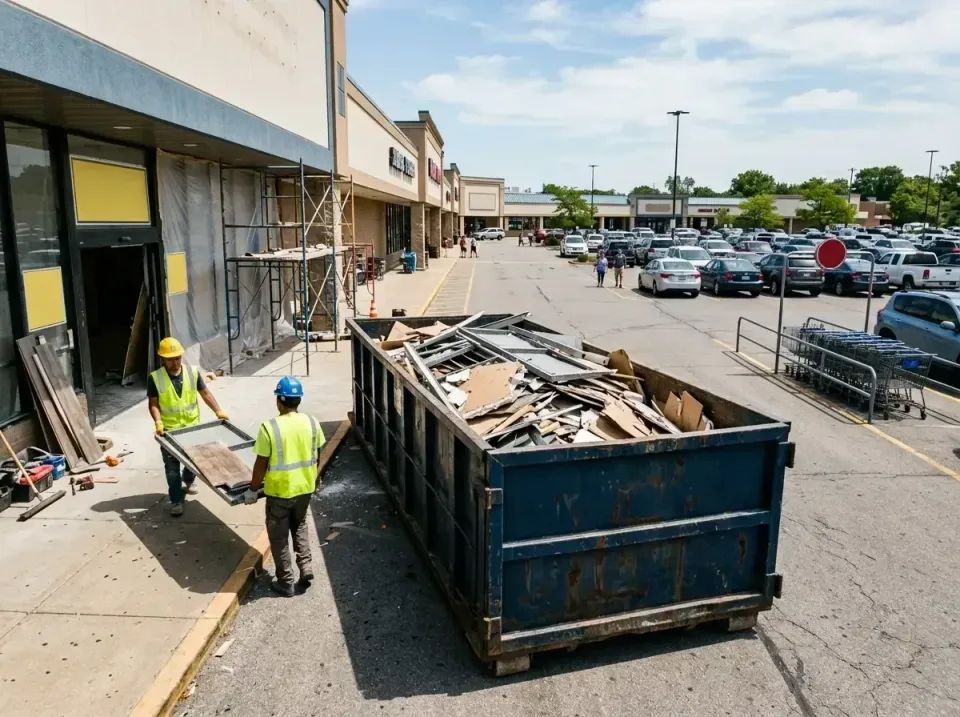 retail-store-renovation-debris-003 — frequently asked questions, Roll-off Dumpster Rentals in Albany, IN